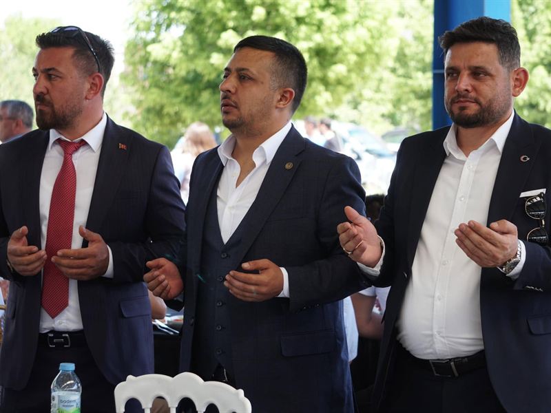 Festival alanında derneğimizden bir kare