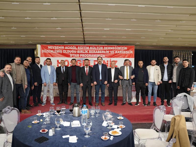 İftar programımızdan topluca bir kare