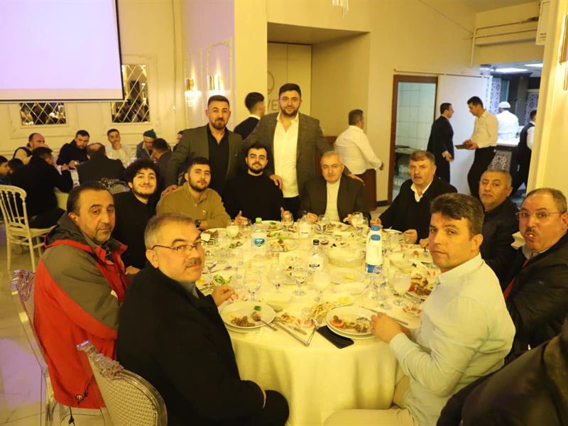 İftar sofrasında misafirlerimiz