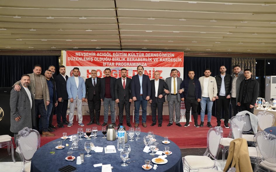 İftar programımızda bir araya gelen hemşehrilerimiz